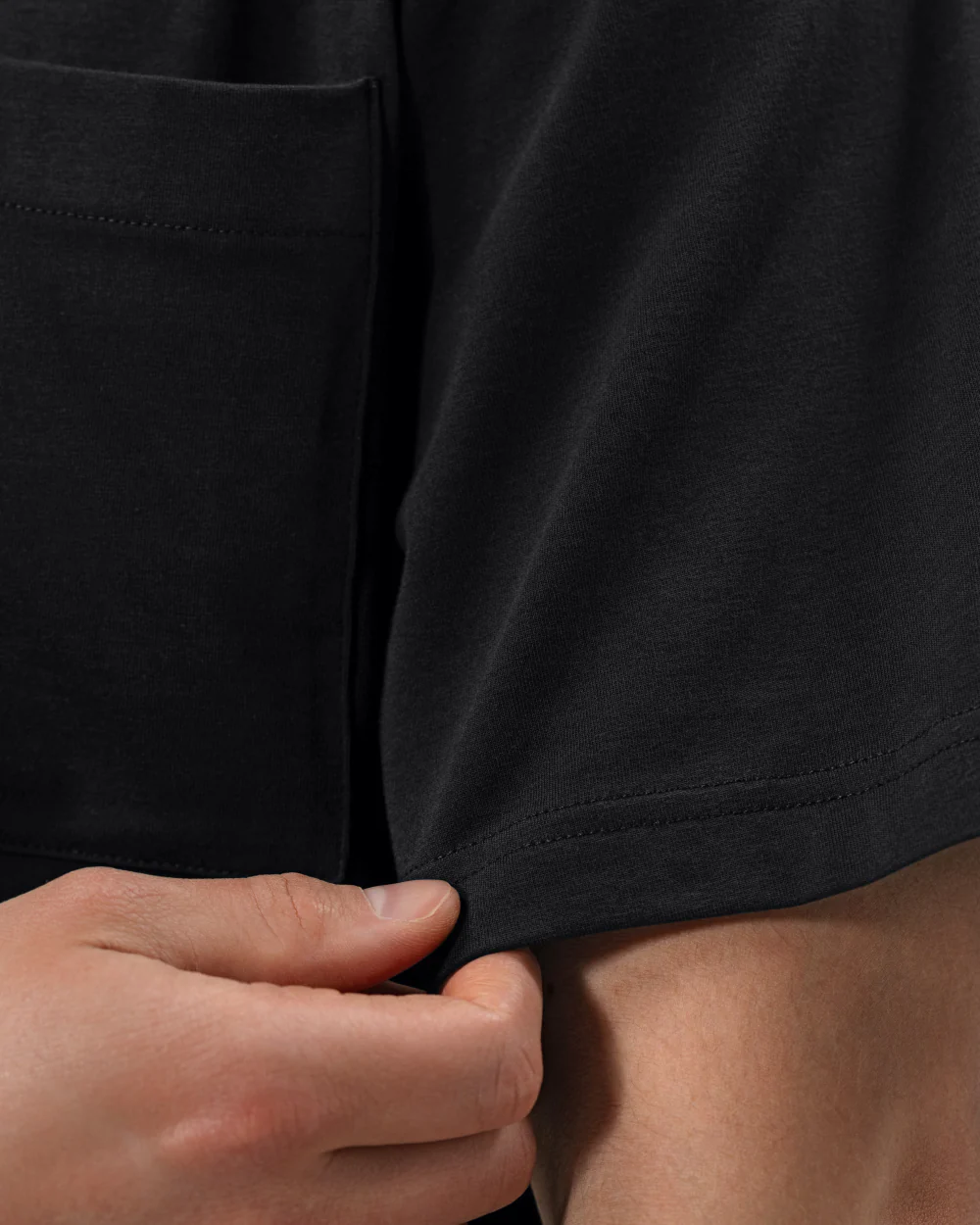TS 01 Essence Oversized Pocket Lightweight Black - Image 6