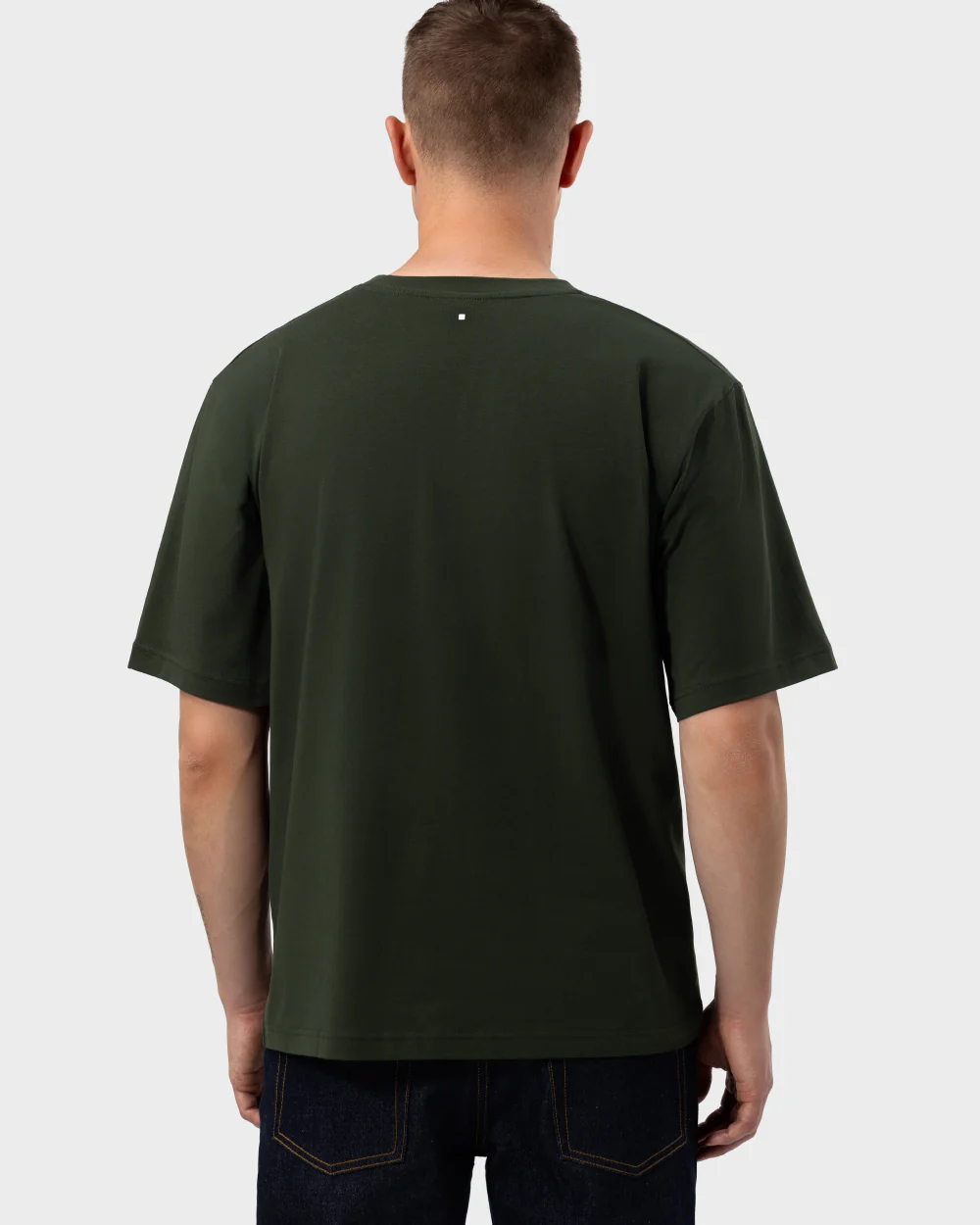 TS 01 Essence Oversized Lightweight Forest Green 2.0 - Image 3