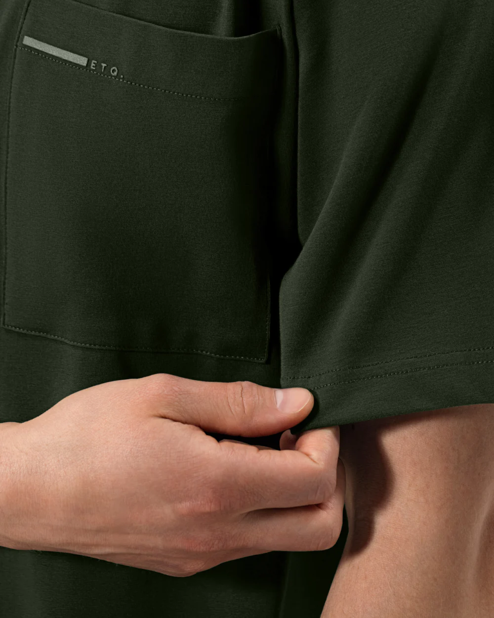 TS 01 Essence Oversized Pocket Lightweight Forest Green - Image 6