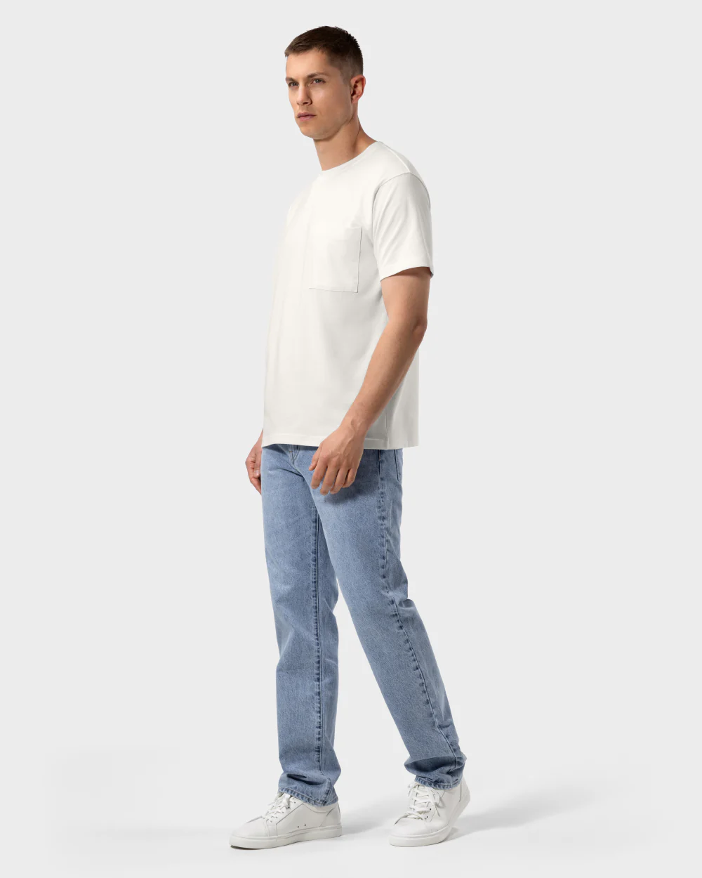 TS 01 Essence Regular Pocket Lightweight Off White - Image 8