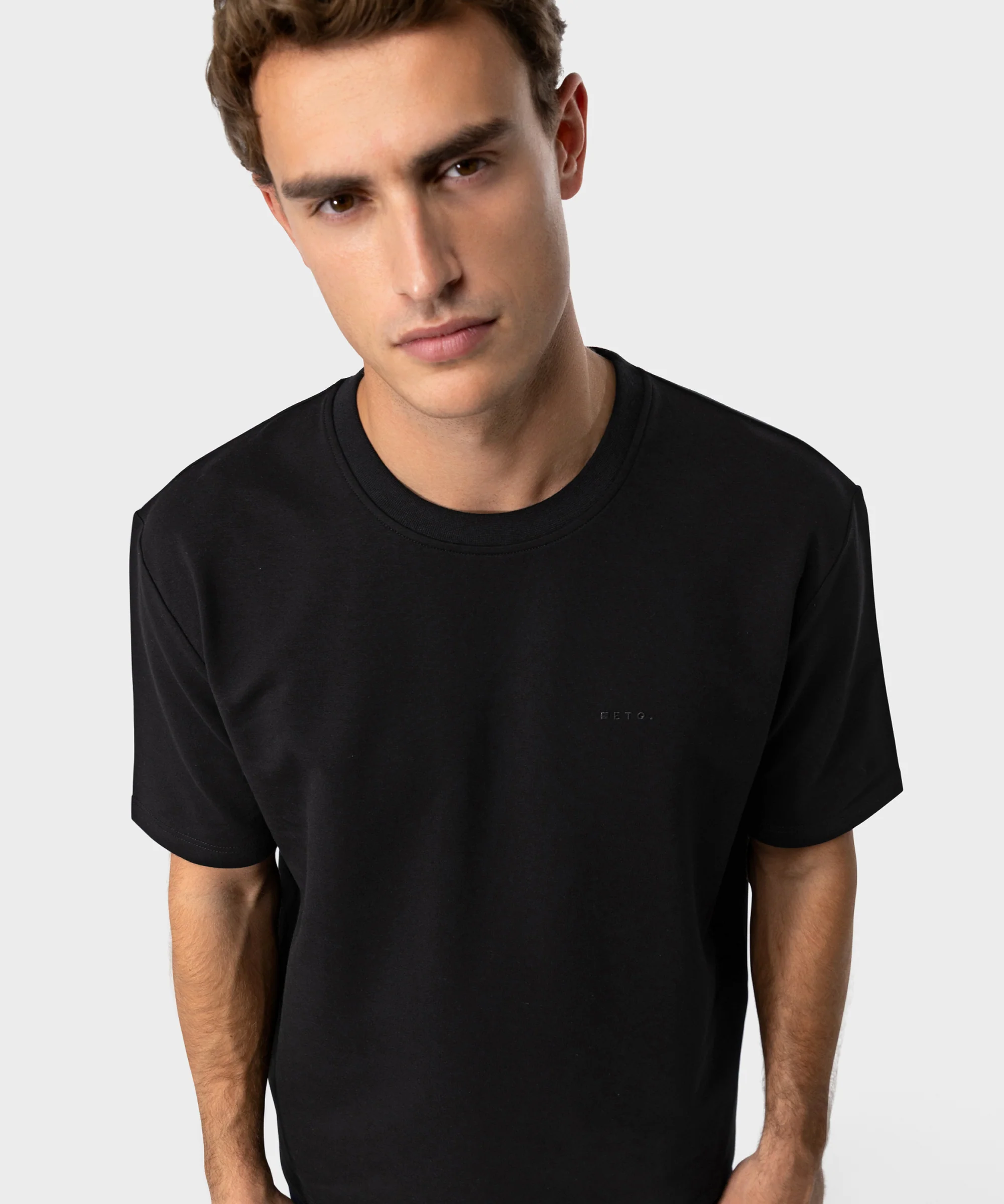TS 02 Marked Oversized Heavyweight Black - Image 3