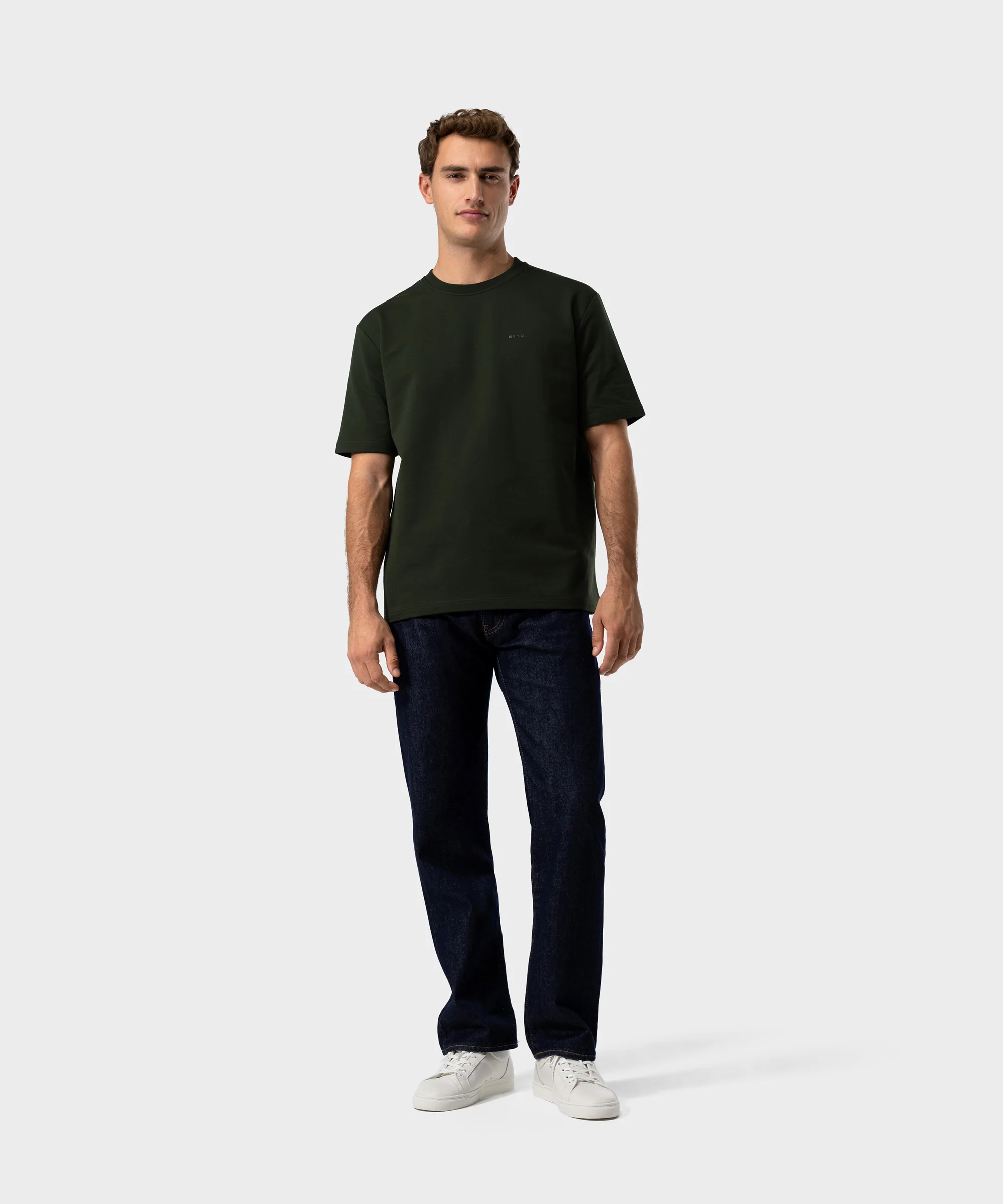 TS 02 Marked Oversized Heavyweight Forest Green - Image 10