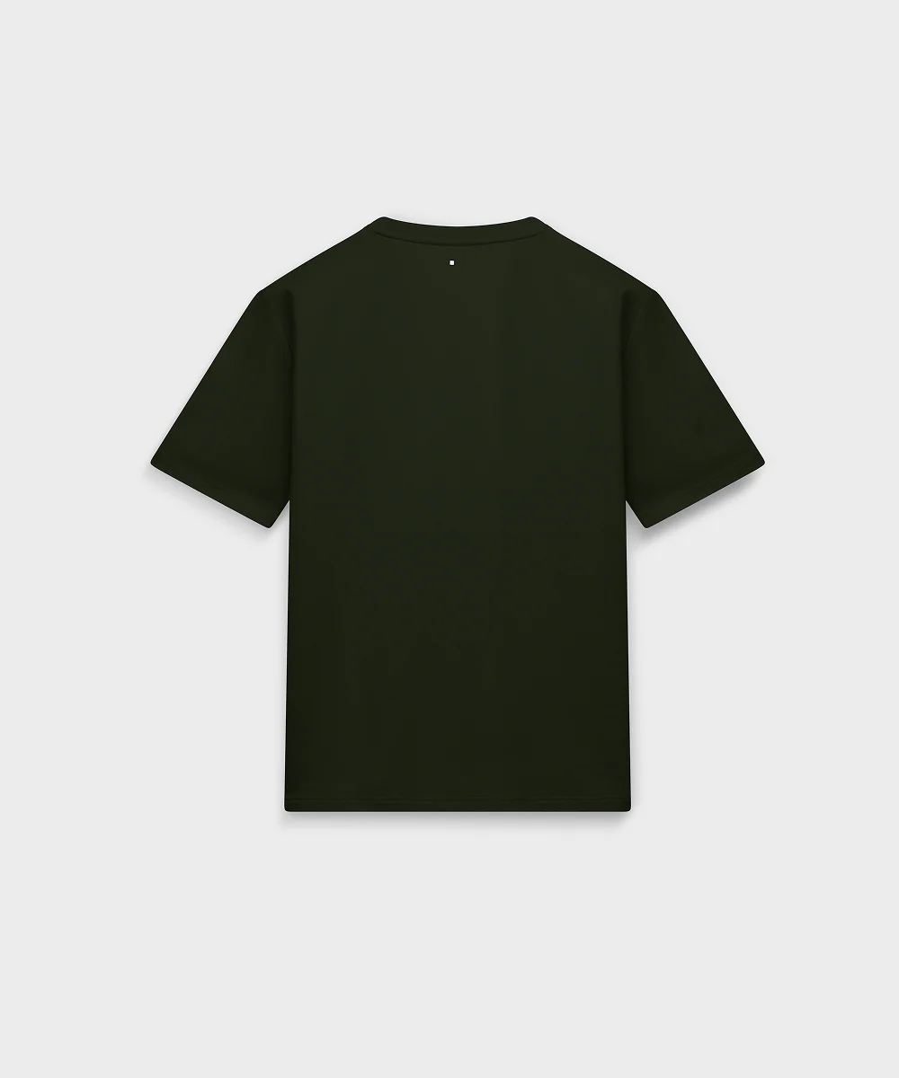 TS 02 Marked Oversized Heavyweight Forest Green - Image 7
