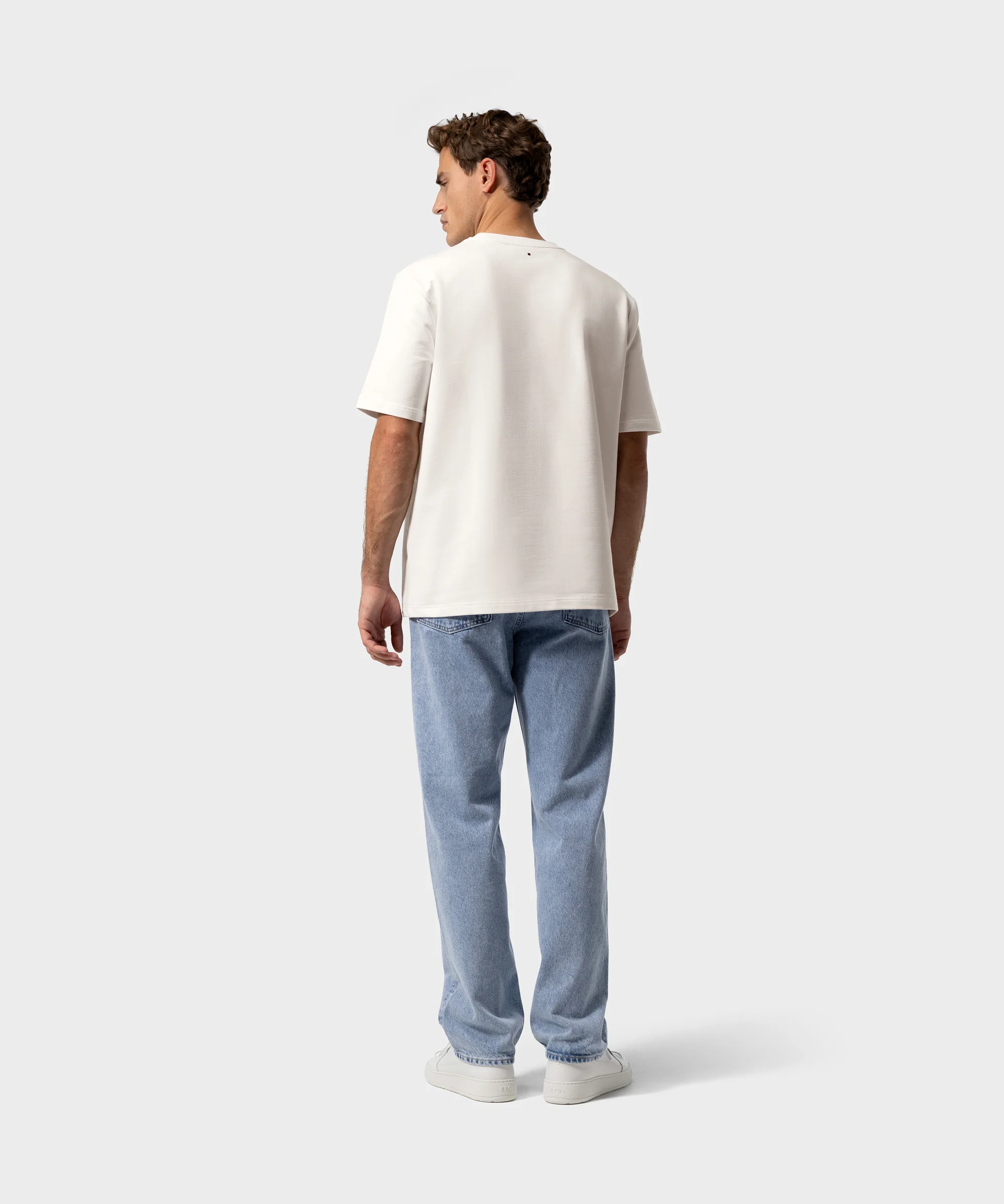TS 02 Marked Oversized Heavyweight Off White - Image 8