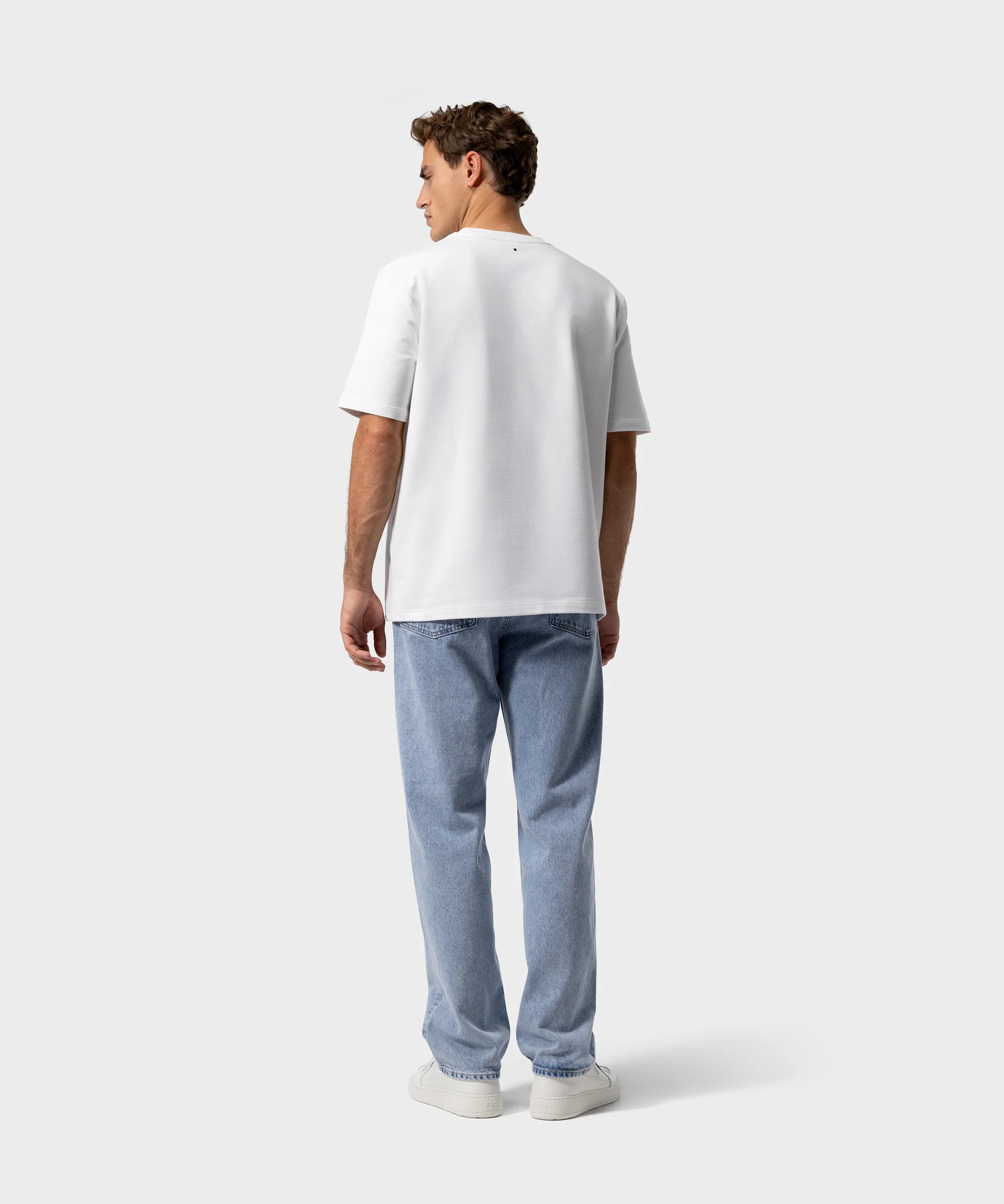 TS 02 Marked Oversized Heavyweight White - Image 7