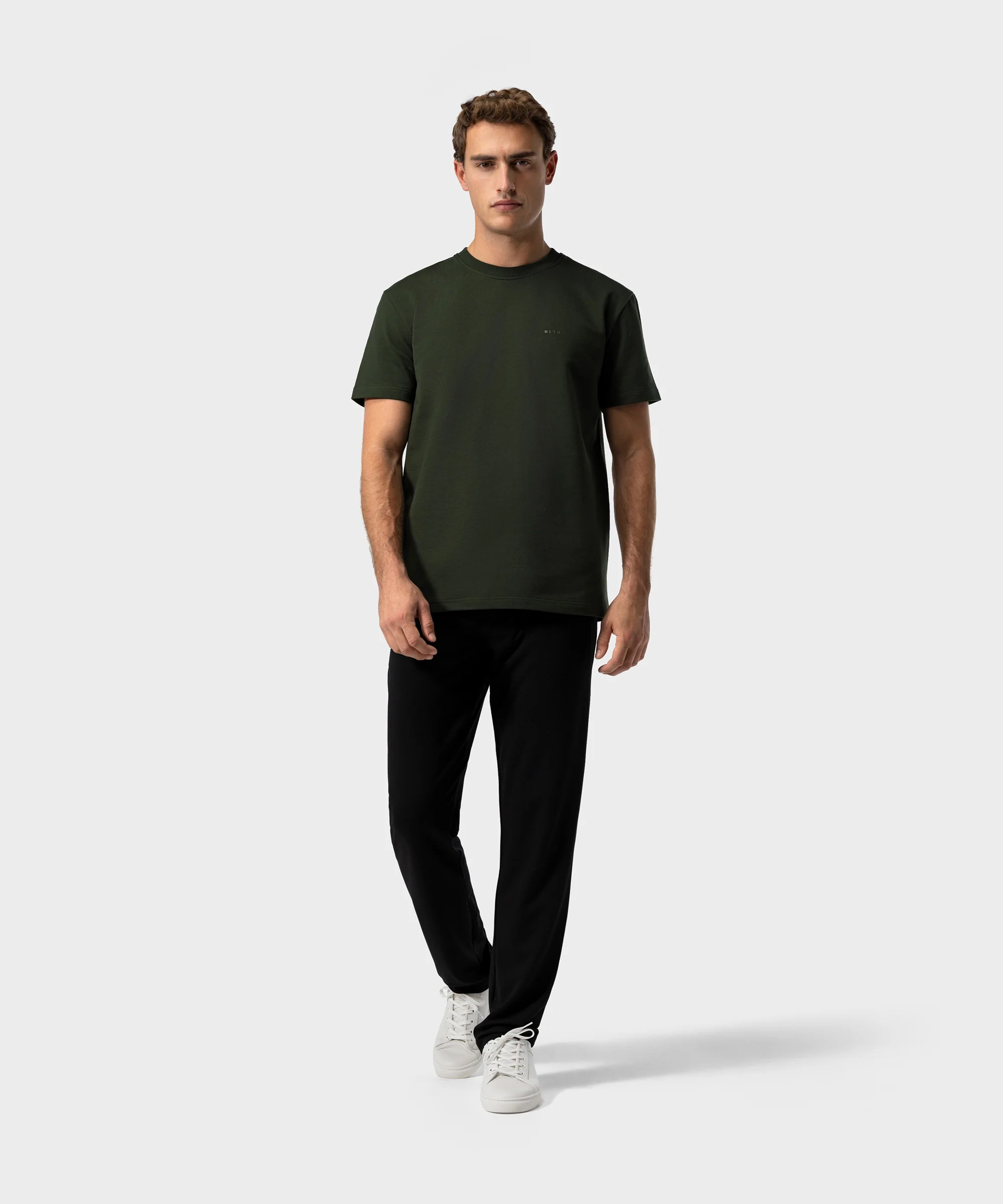 TS 02 Marked Regular Heavyweight Forest Green - Image 8