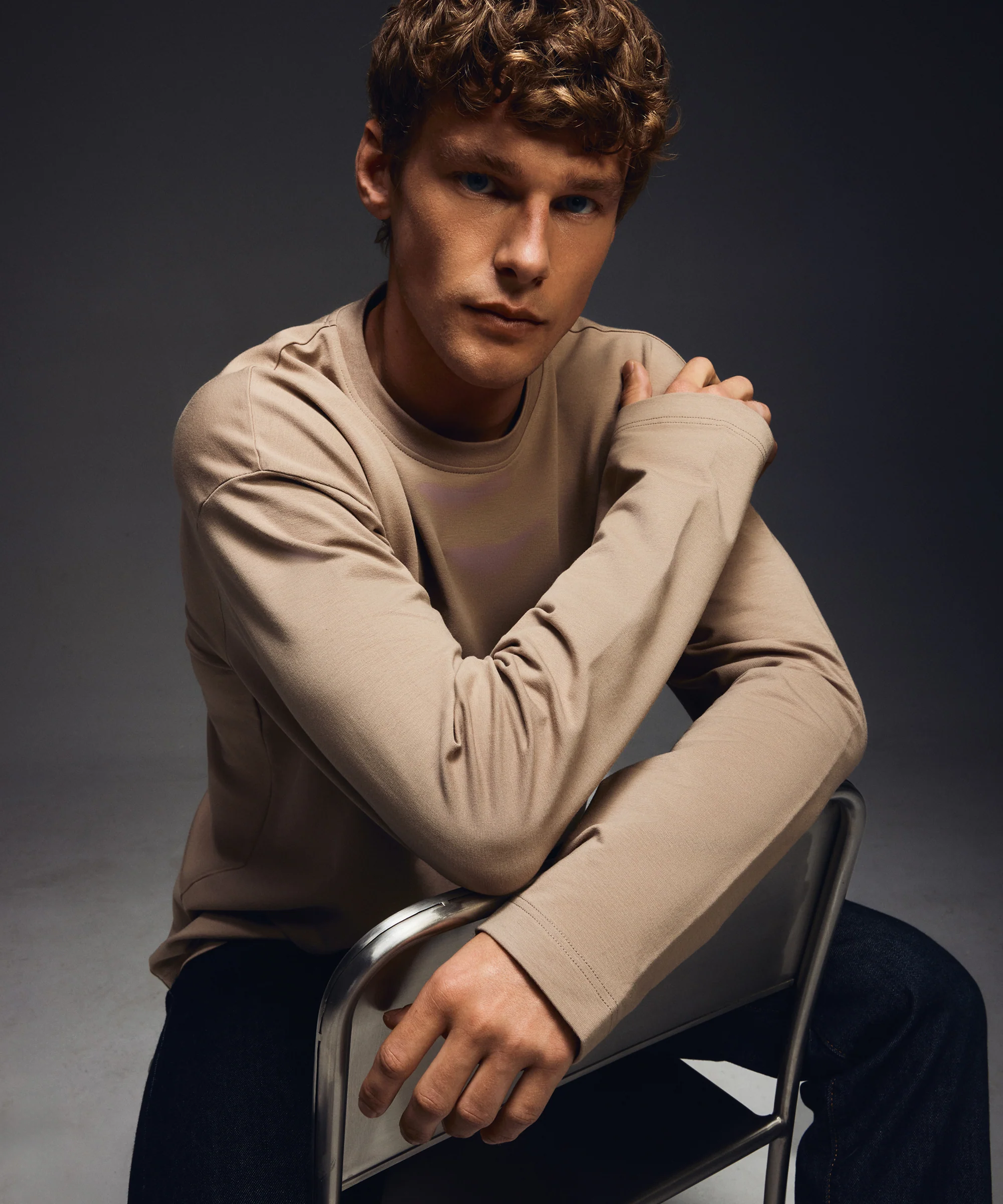 TS 03 Essence Long Sleeve Desert Taupe - Image 3