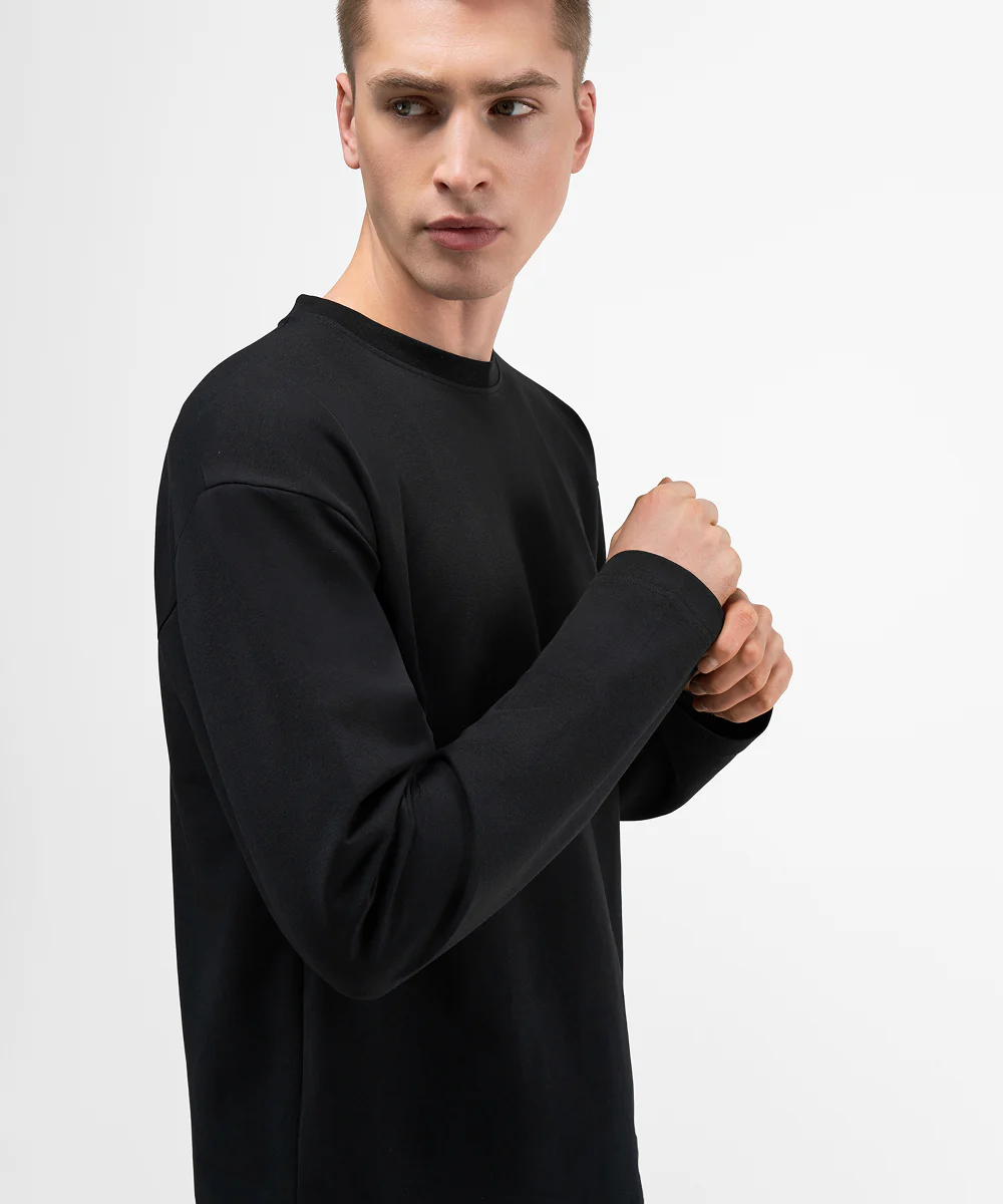 TS 03 Essence Long Sleeve Black - Image 3