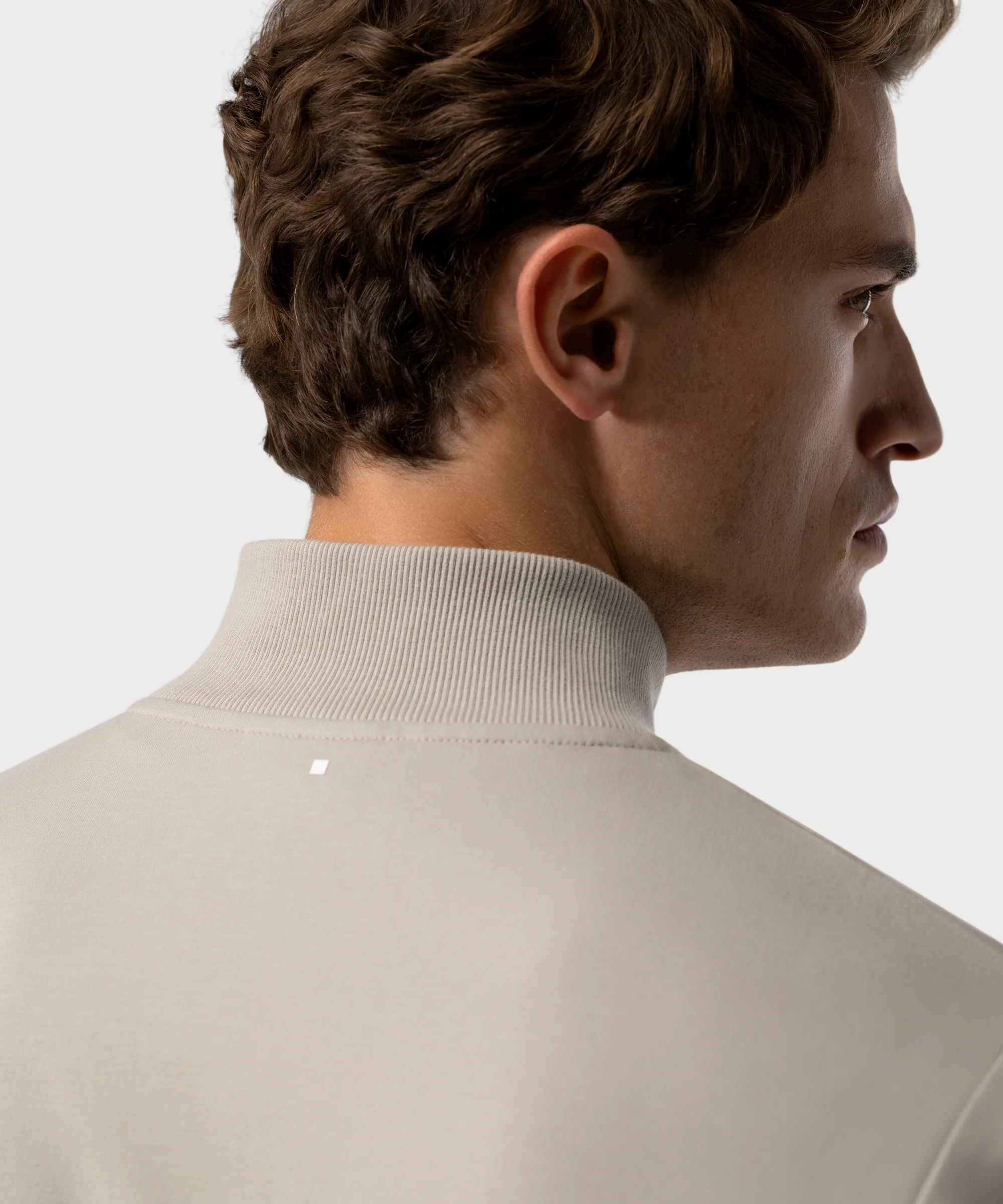 SW 03 Marked Half Zip Sand - Image 4